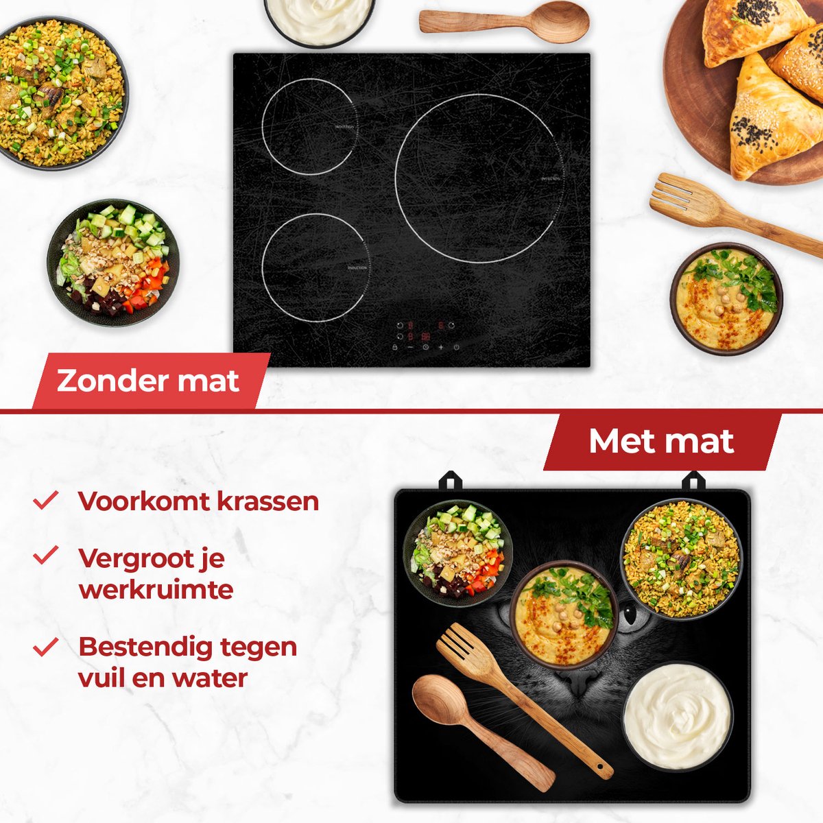 Voordelen van een inductie mat kat