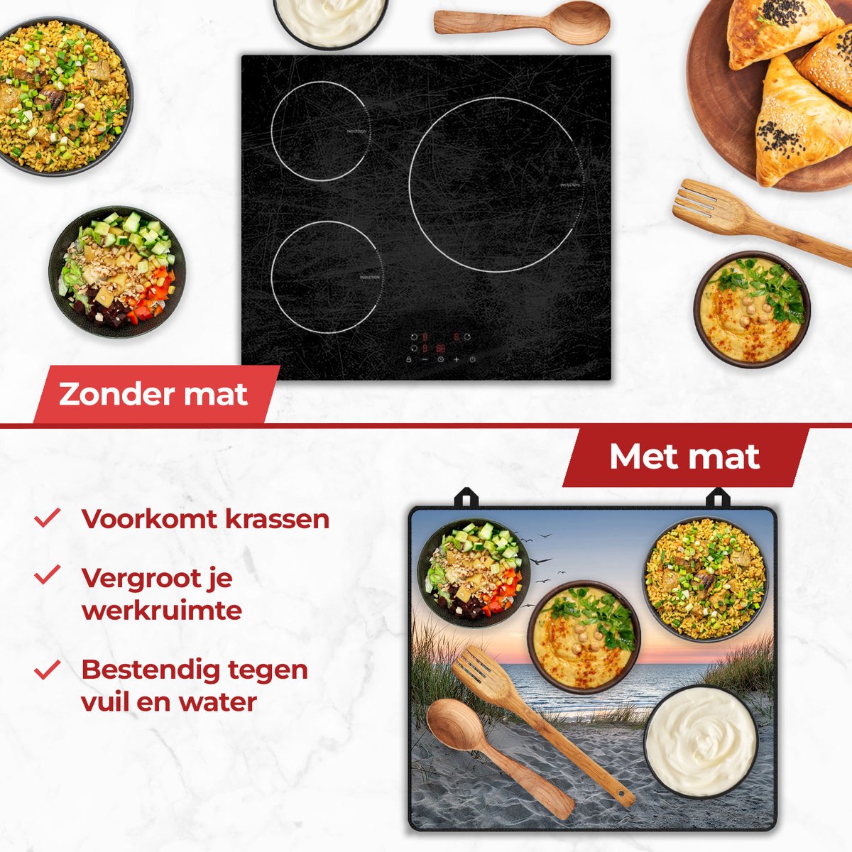 Voordelen van een inductie mat strand en duinen